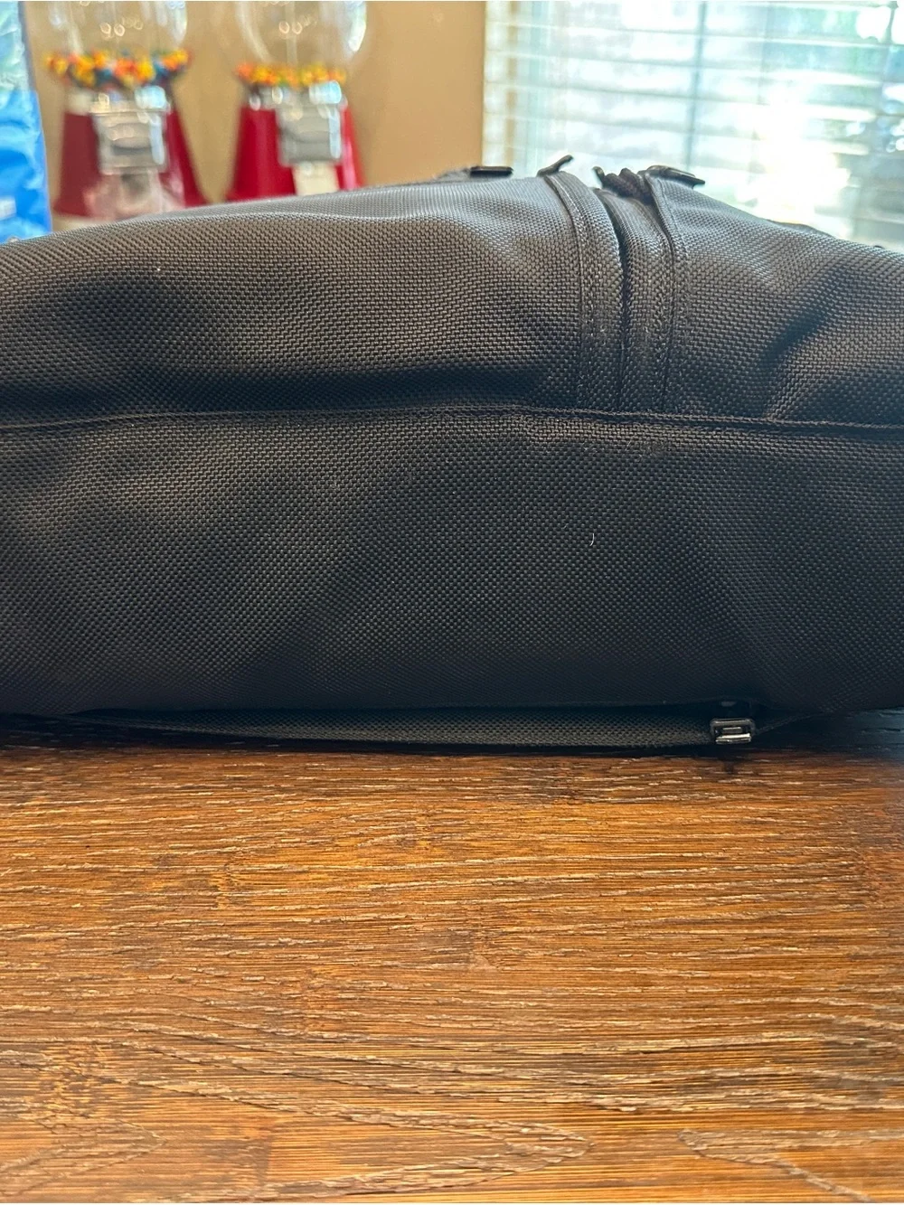 Tumi Alpha Black Men's Laptop Crossbody Briefcase